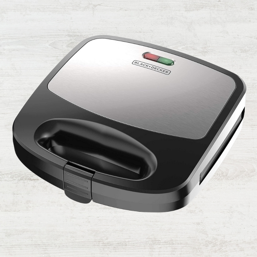 BLACK+DECKER WM2000SD 3-in-1 Compact Sandwich & Waffle Maker (1)