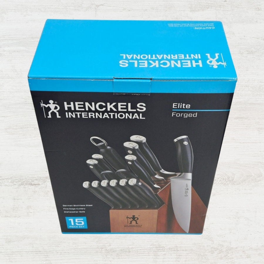 HENCKELS Razor‑Sharp 15‑Piece