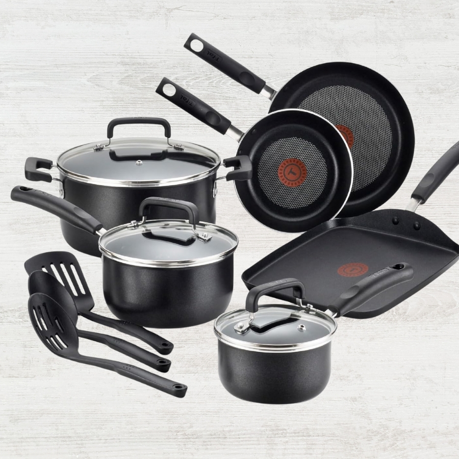 T-fal Signature Nonstick Cookware Set (3)
