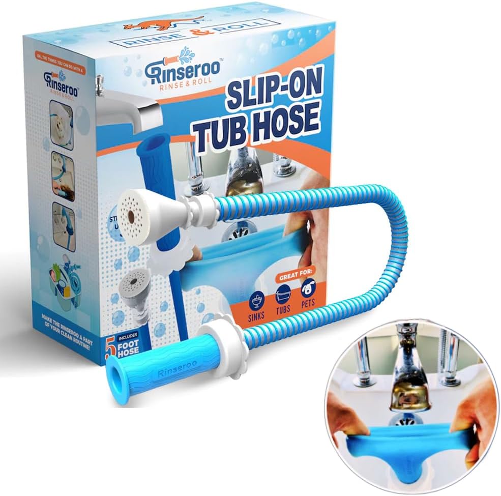 Rinseroo: Slip-On Tub Hose