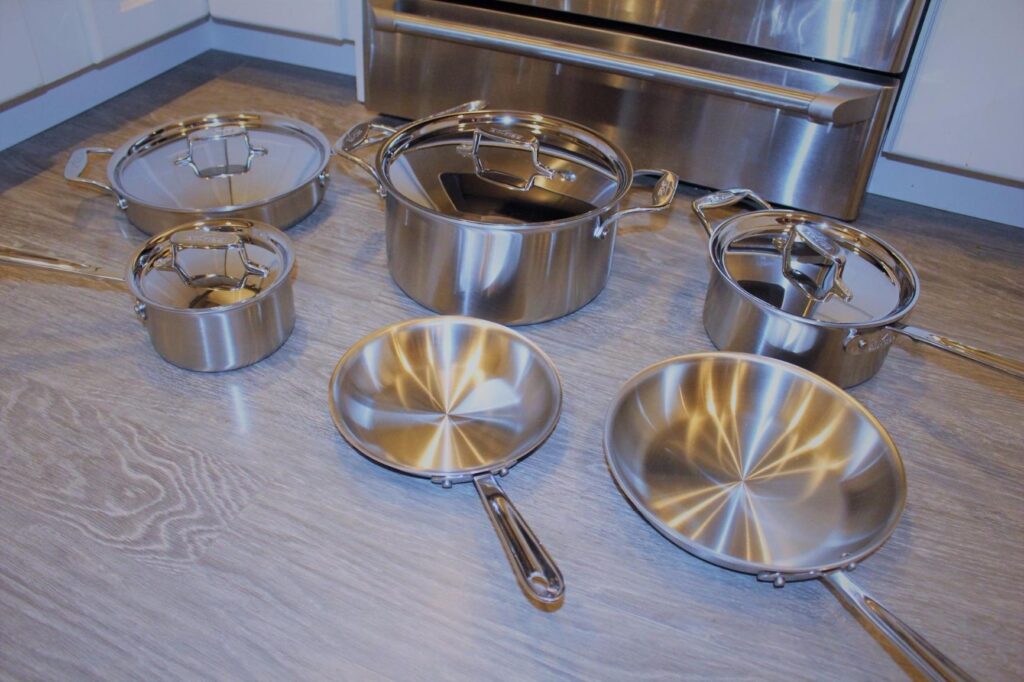 All-Clad D5 Brushed 5 Ply Stainless Steel 3
