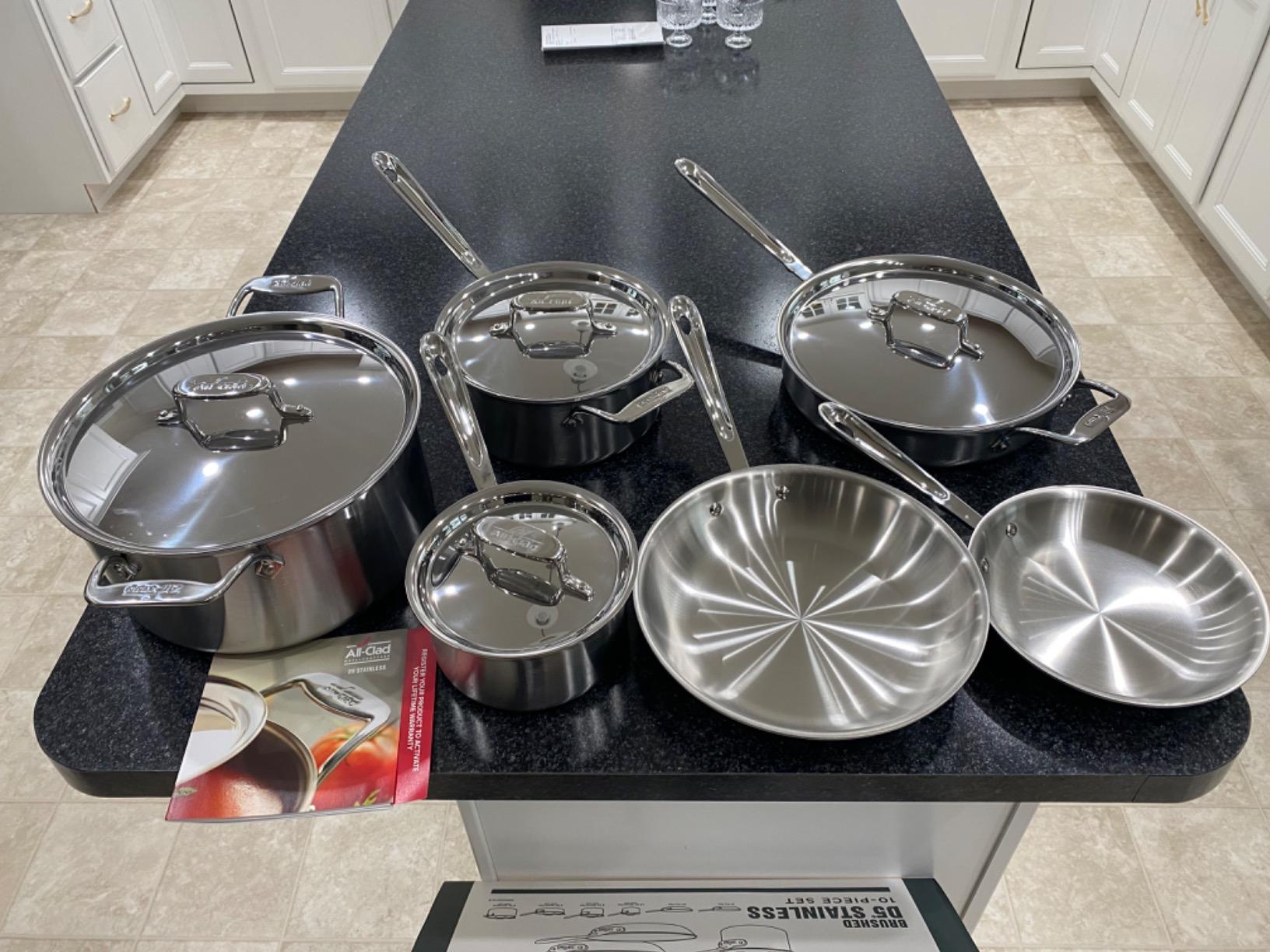 All-Clad D5 Brushed 5 Ply Stainless Steel