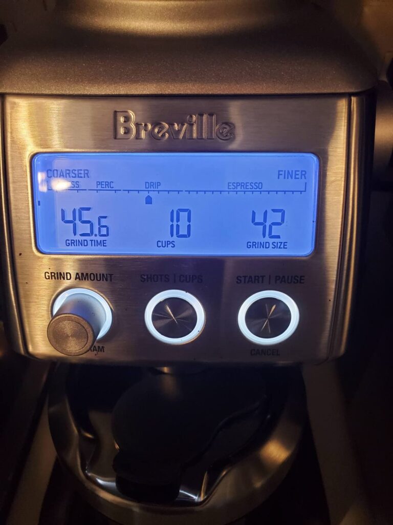 Breville Smart Grinder Pro BCG820BTR 2