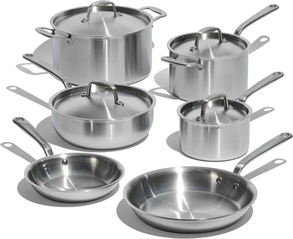 Made In Cookware - 10 Piece Stainless Steel 3