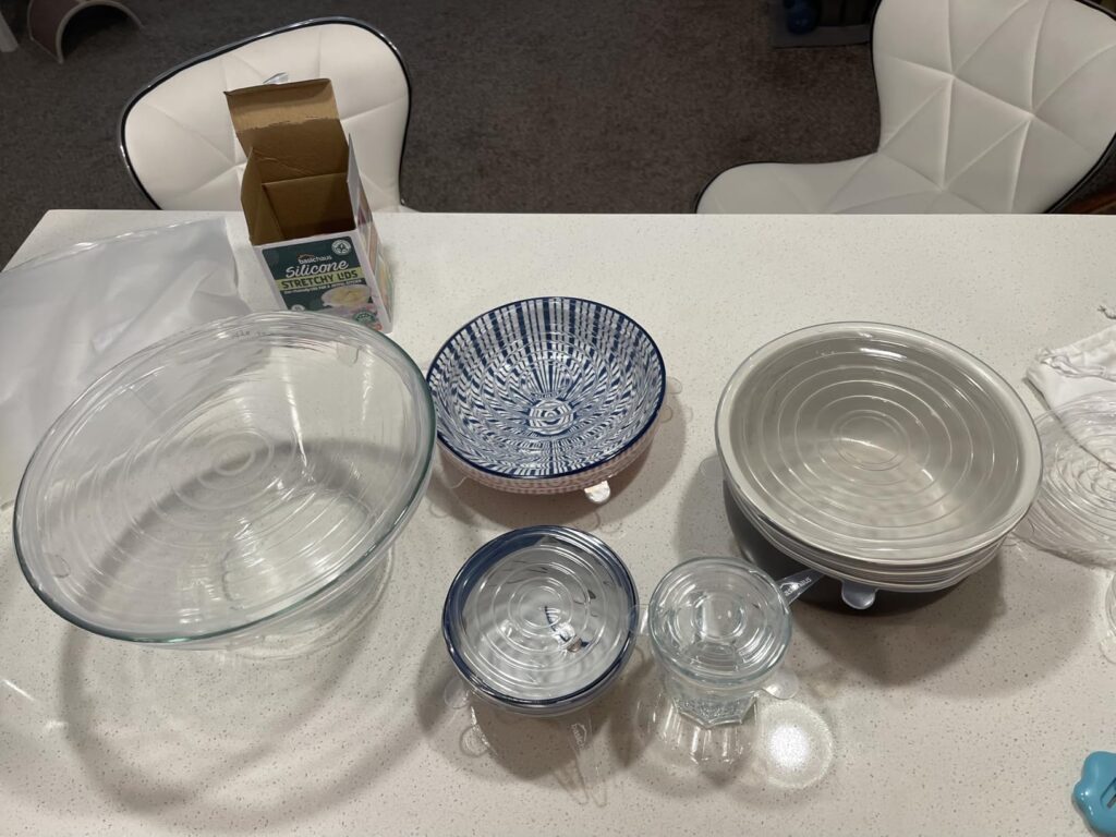 Best Reusable Silicone Stretch Lids 7-Pack Fridge Safe