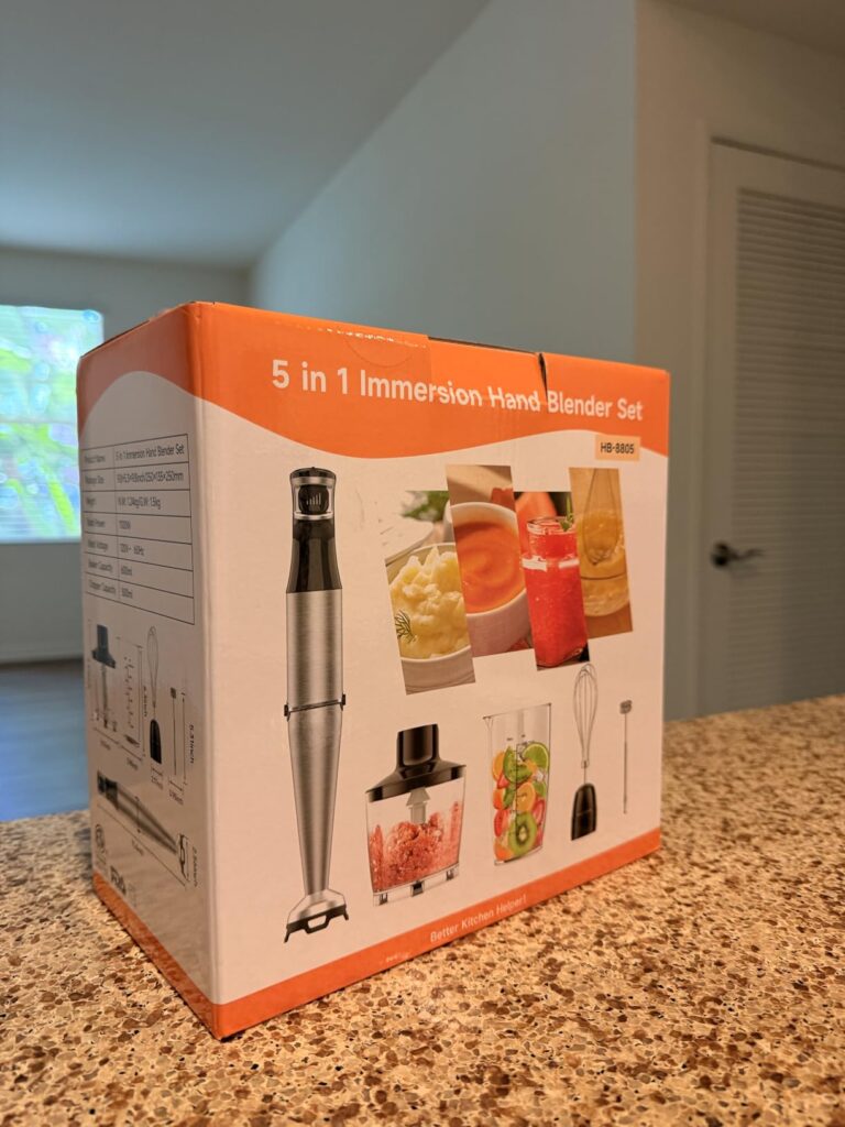 Immersion Blender Handheld Corded Hand